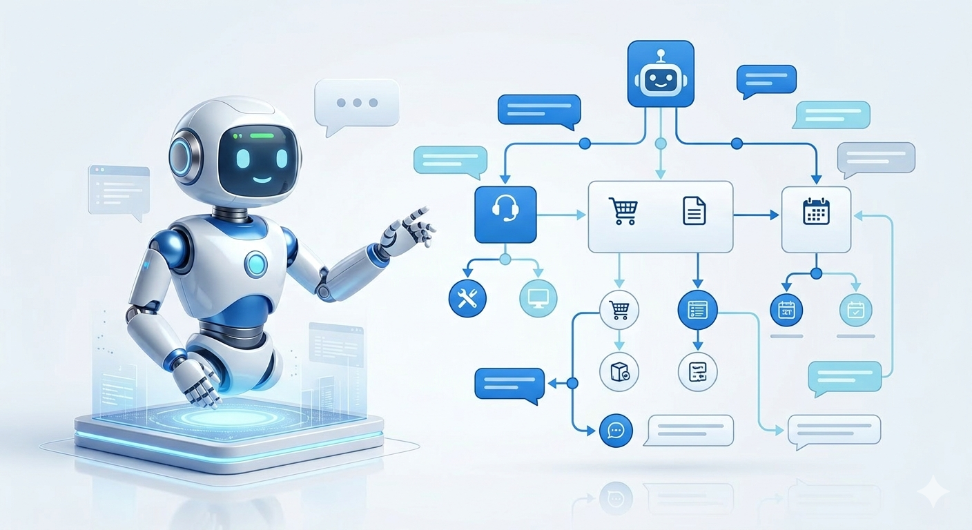 Bot menú guiado para atención y ventas